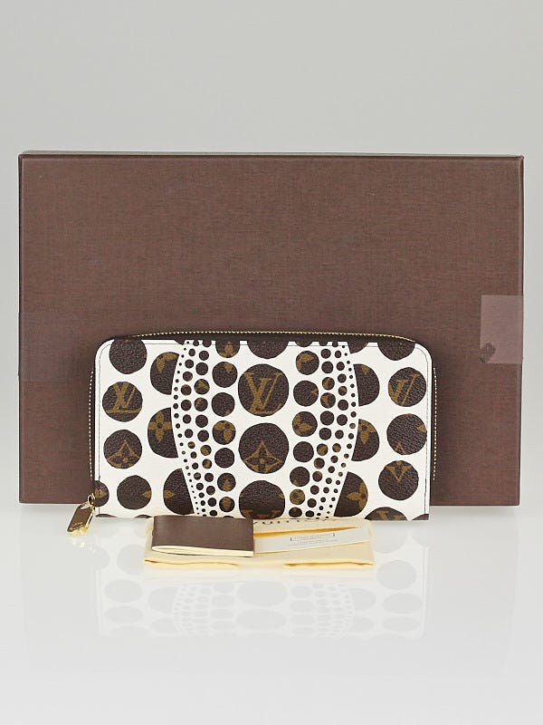 Louis Vuitton Yayoi Kusama Pumpkin Dots Zippy Wallet - LabelCentric