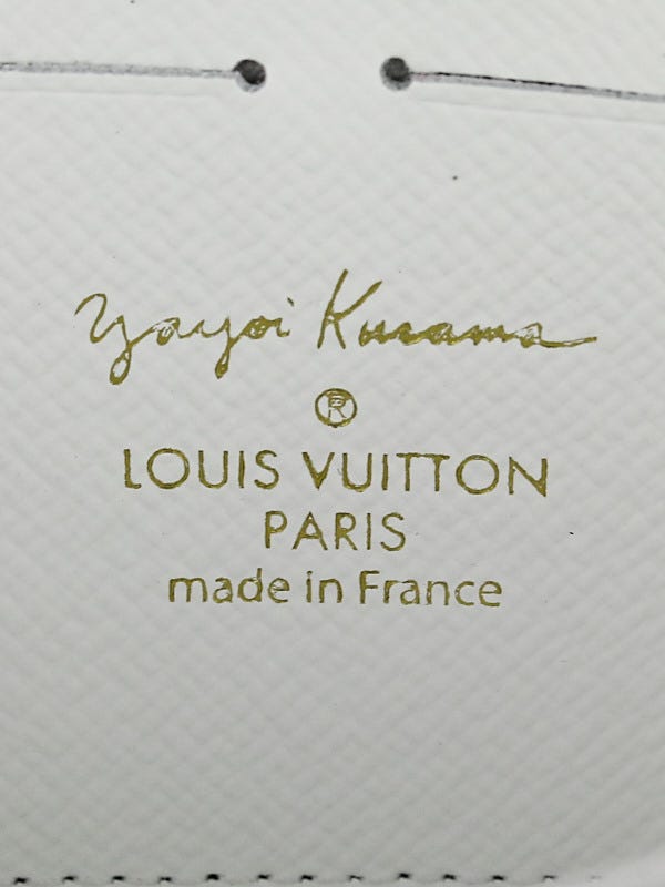 Louis Vuitton Blue Monogram Canvas Yayoi Kusama Pumpkin Dots Zippy