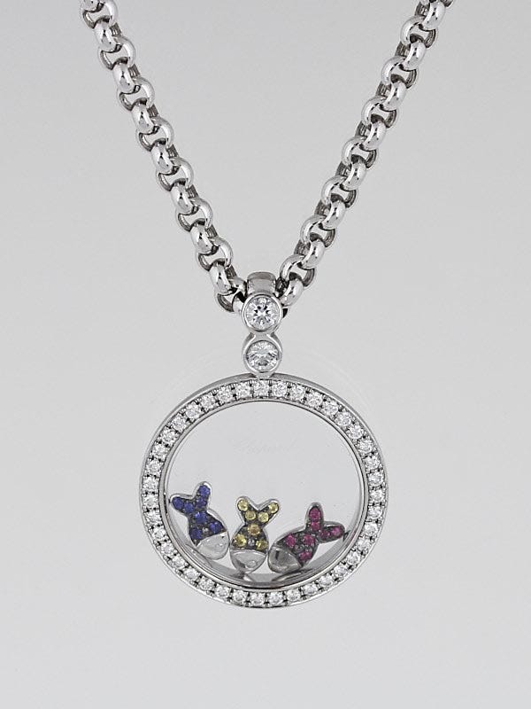 Chopard on sale butterfly necklace