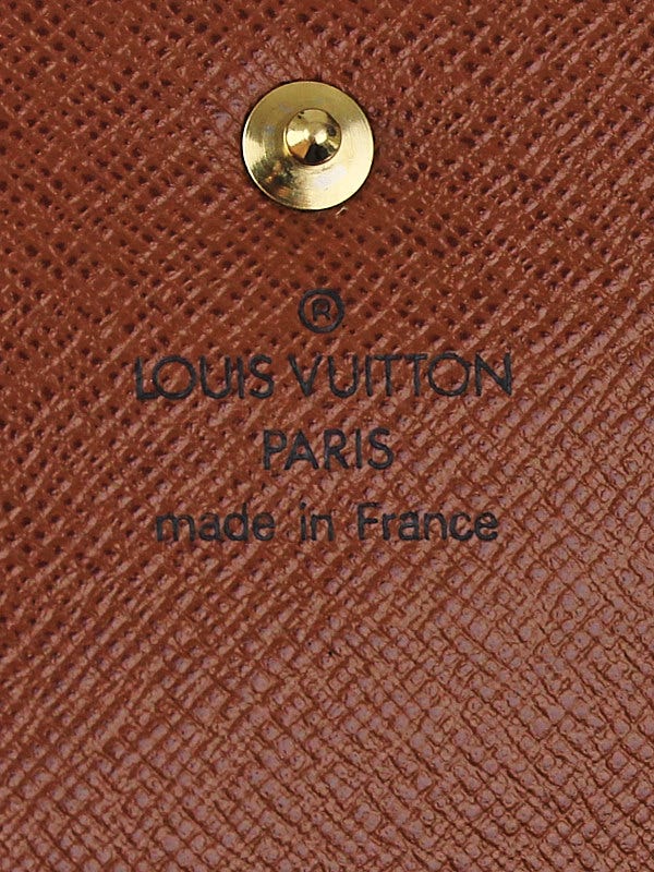 LOUIS VUITTON Monogram Porte Tresor Etui Papiers Wallet 261251