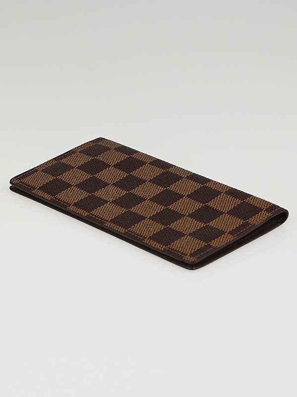 Louis Vuitton Damier Canvas Simple Checkbook Wallet - Yoogi's Closet