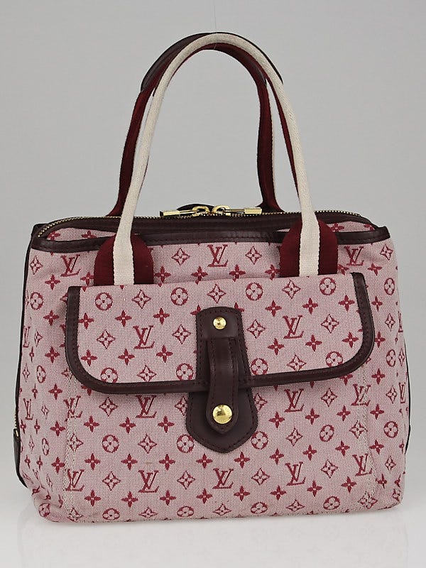 Louis Vuitton Cherry Monogram Mini Lin Canvas Sac Mary Kate Bag