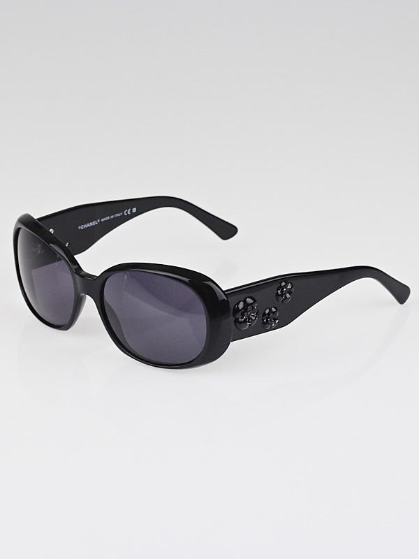 Chanel camellia flower store sunglasses