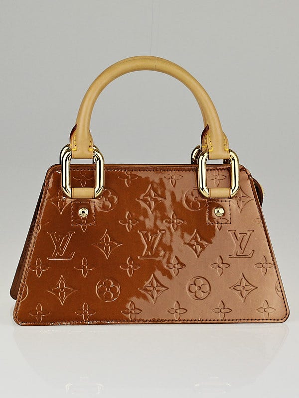 Louis Vuitton Bronze Monogram Vernis Forsyth PM Bag
