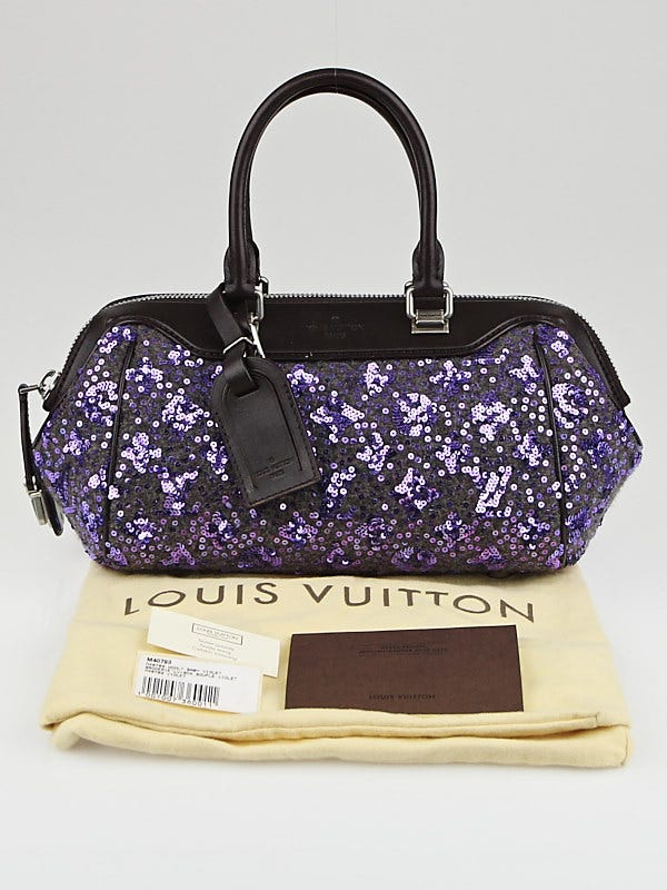 Louis Vuitton Limited Edition Purple Monogram Sunshine Express