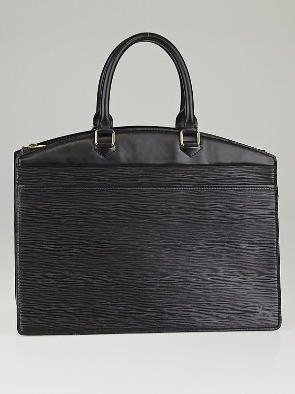 Louis Vuitton Black Epi Leather Riviera Bag