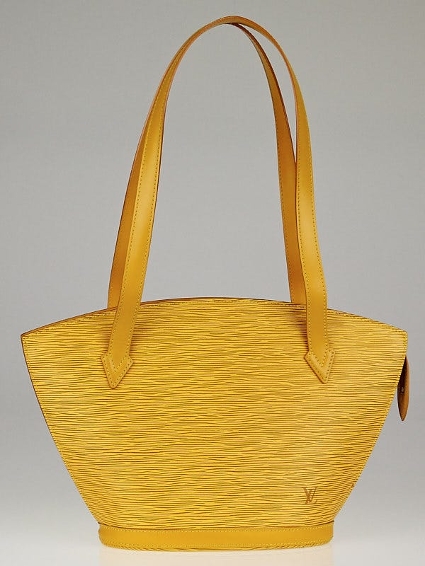 Louis Vuitton Tassil Yellow Epi Leather Saint Jacques PM Bag