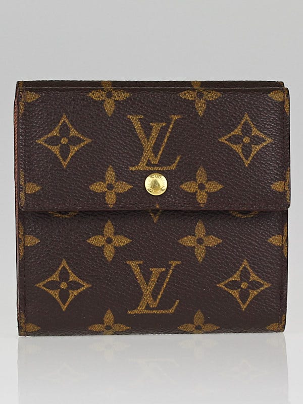 Louis Vuitton LV Monogram Coated Canvas International Wallet
