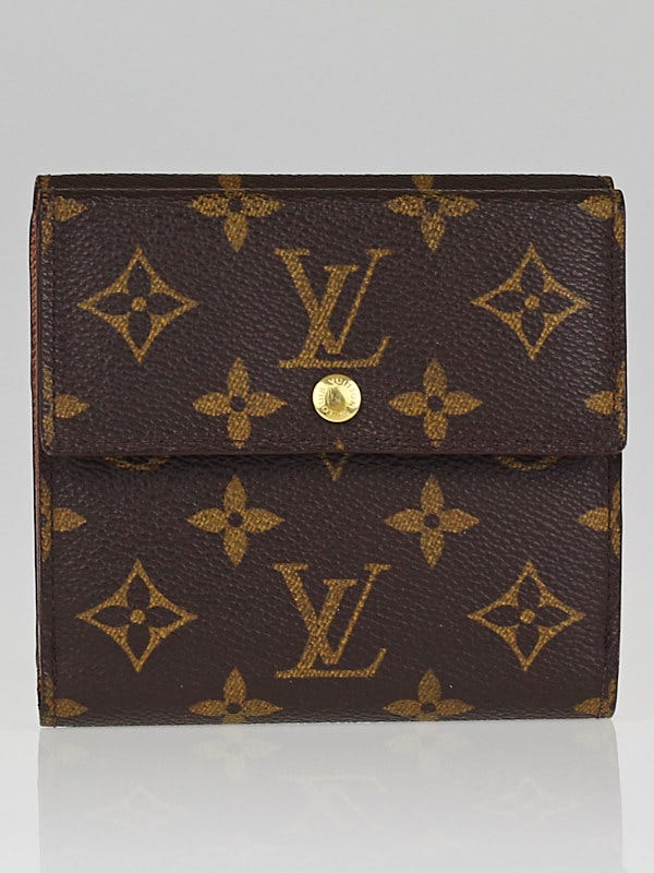 Louis Vuitton Monogram Canvas Porte Monnaie Compact Wallet
