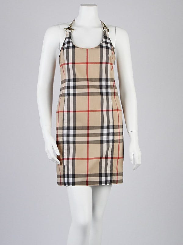 Burberry like outlet dress