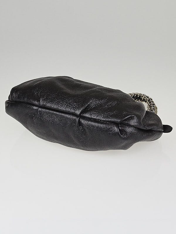 Prada Fumo Cervo Lux Leather Chain Shoulder Bag BR3828 - Yoogi's