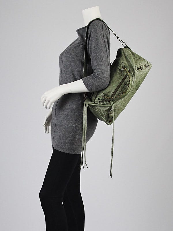Balenciaga Dolma Chevre Leather Twiggy Bag | Yoogi's Closet