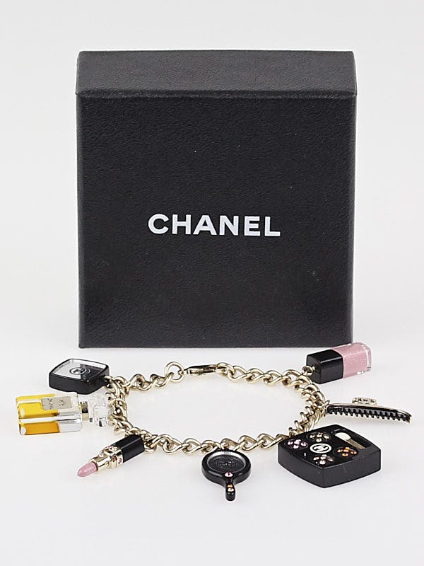 Chanel Pink Resin Icon Bag Charm