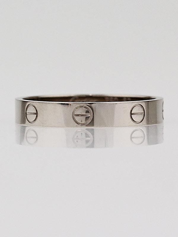 Cartier 18k Gold LOVE Ring Size 10/62