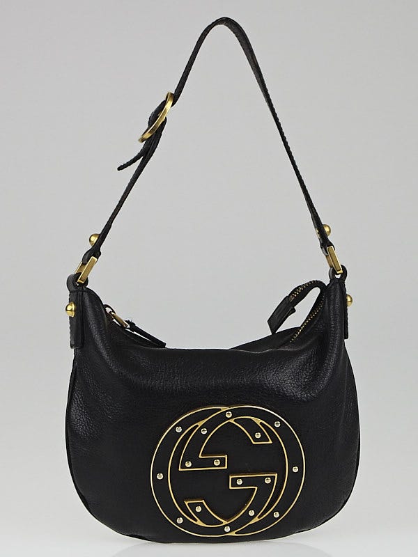 Gucci Blondie small shoulder bag in black leather