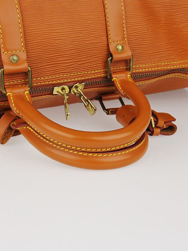 Louis Vuitton Cipango Gold Epi Leather Keepall 45 Bag Louis Vuitton