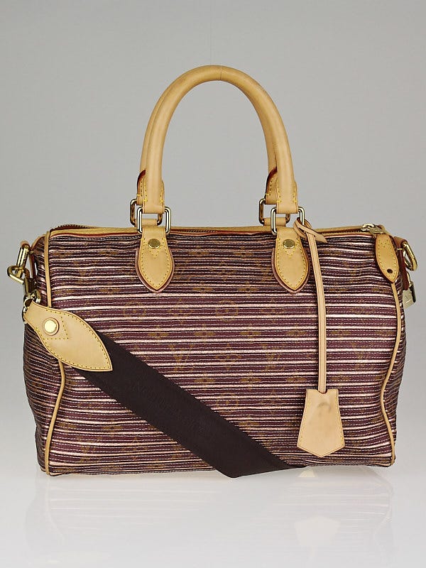 Louis Vuitton Limited Edition Peche Monogram Eden Speedy 30 Bag