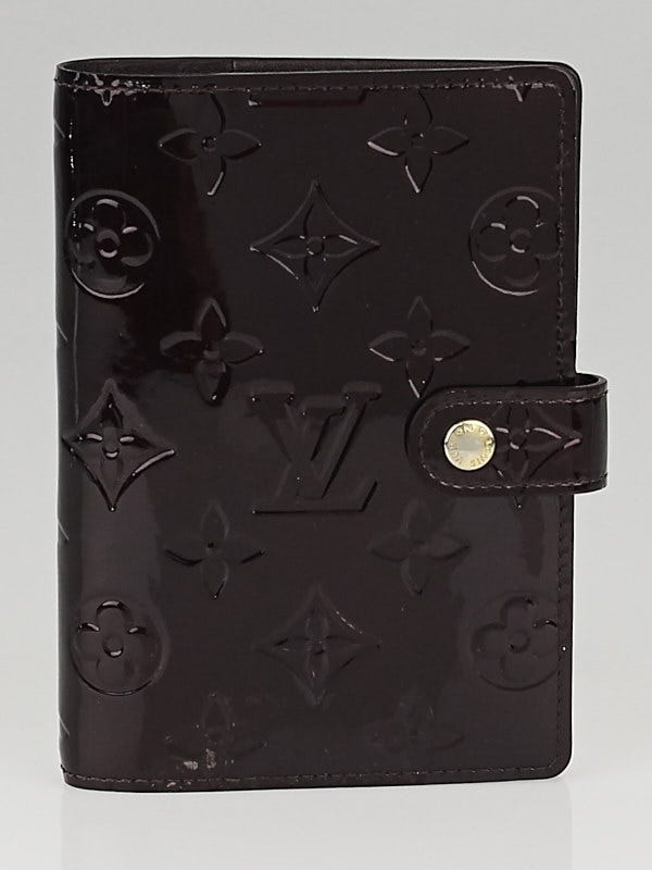 Louis Vuitton Amarante Monogram Vernis Small Ring Agenda