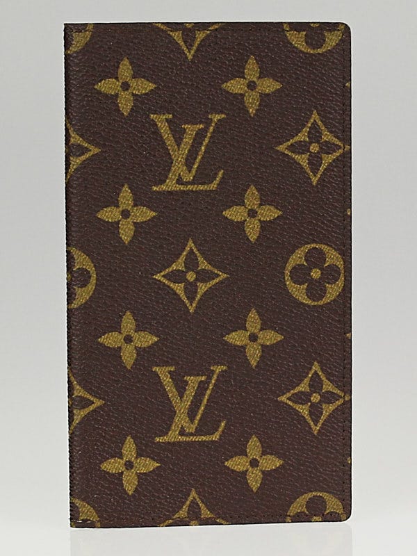 Louis Vuitton Monogram Checkbook Holder/ Wallet