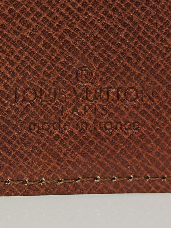 Louis Vuitton Monogram Canvas Simple Checkbook Wallet - Yoogi's Closet