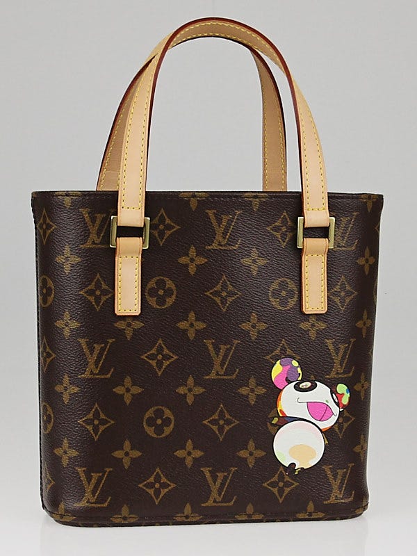Louis Vuitton Limited Edition Monogram Canvas Murakami Panda Vavin PM Bag