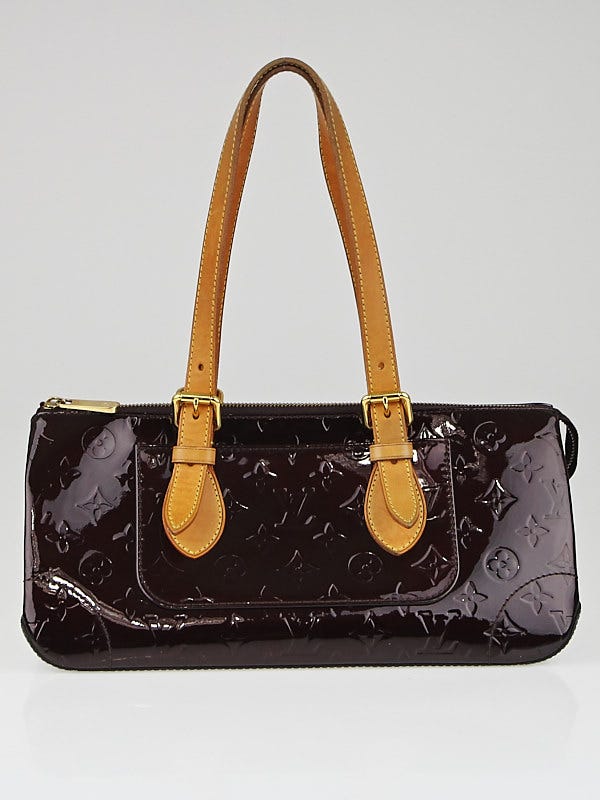 Louis Vuitton Amarante Monogram Vernis Rosewood Avenue Bag
