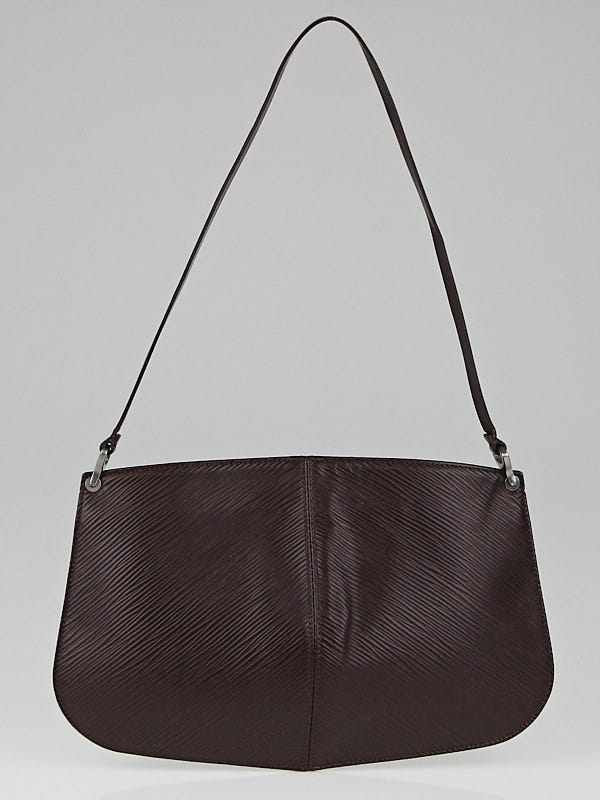Authentic Louis Vuitton Demi Lune Epi leather Pochette bag