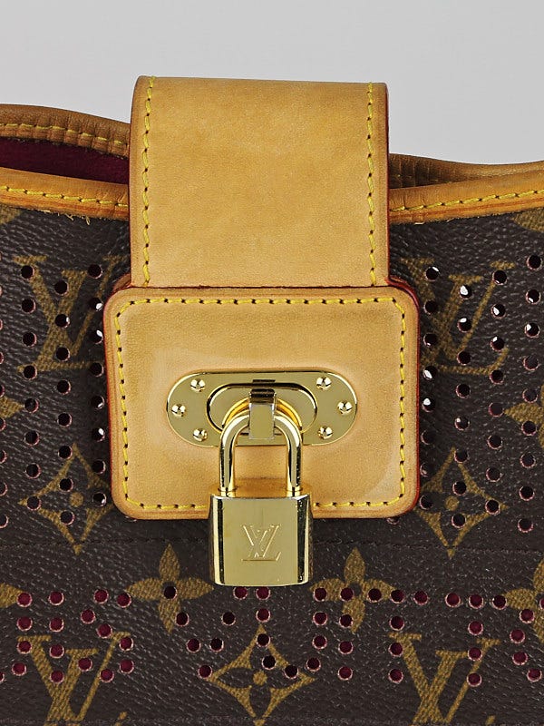 Louis Vuitton Fuchsia Monogram Perforated Musette Bag