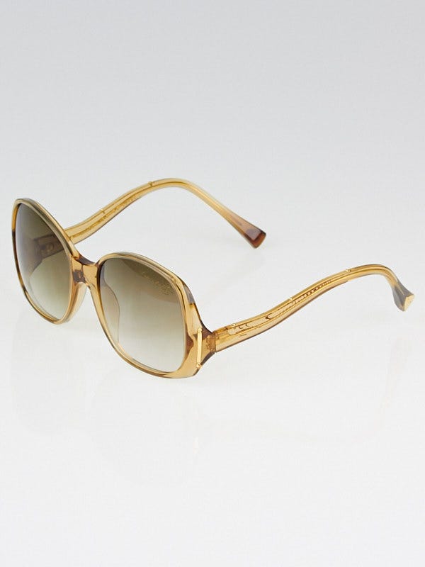 Louis Vuitton Gold Acetate Frame Gina Sunglasses