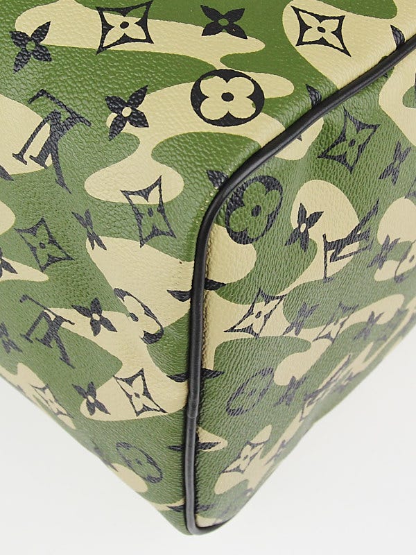 Louis Vuitton Speedy Limited Edition Takashi Murakami Camouflage 35