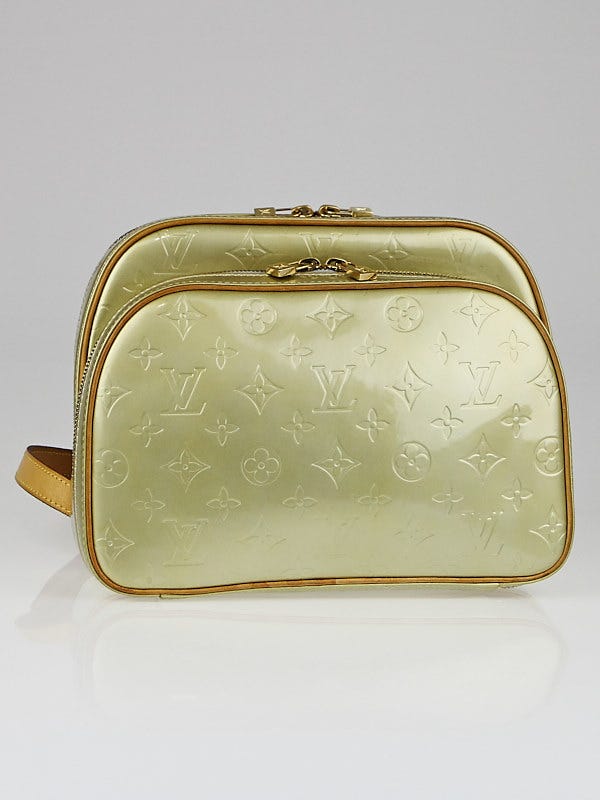 Louis Vuitton Lime Yellow Monogram Vernis Murray Backpack