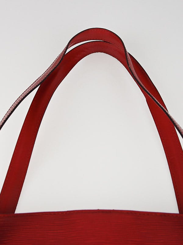 Louis Vuitton Red Epi Lussac Bag