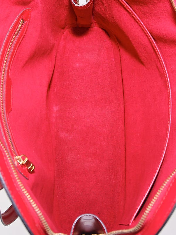 Louis Vuitton Handbag Red Inside