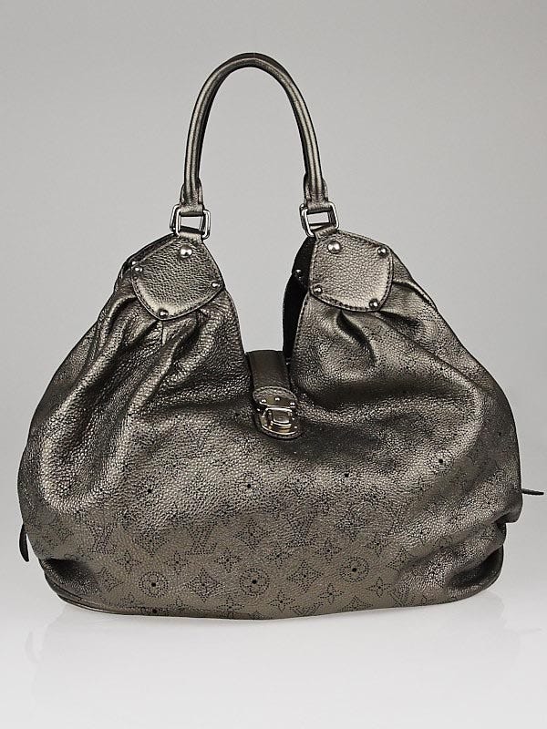 Louis Vuitton Metallic Bronze Monogram Mahina Leather XL Bag