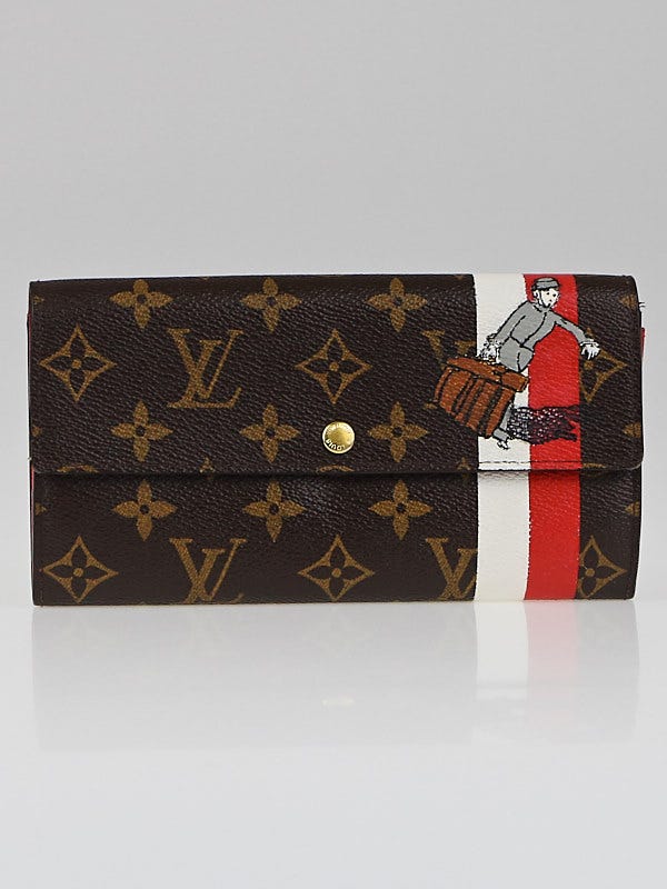 Louis Vuitton Limited Edition Monogram Canvas Red Groom Sarah