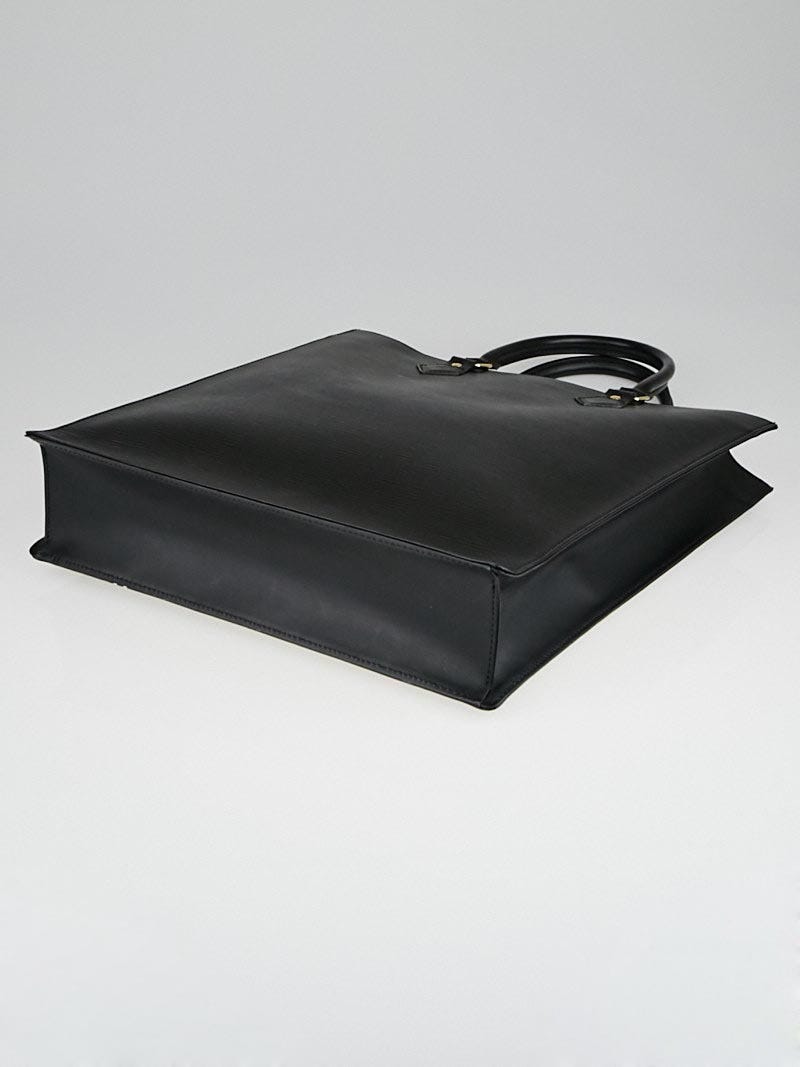 Louis Vuitton Black Epi Leather Sac Plat GM Bag - Yoogi's Closet