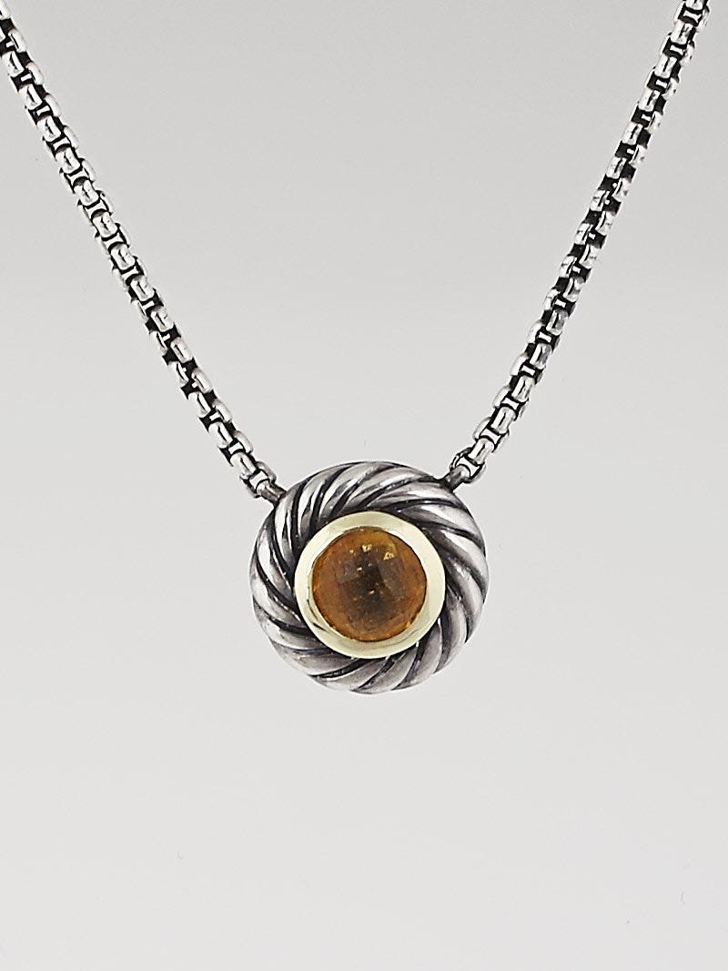 Louis Vuitton Sterling Silver Lockit Necklace - Yoogi's Closet