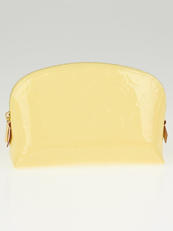 Louis Vuitton Trinket Tray in Citrine Calfskin Leather - New - SOLD