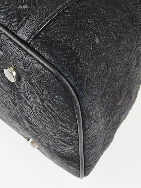 Louis Vuitton Black Monogram Antheia Leather Ixia GM Bag - Yoogi's Closet