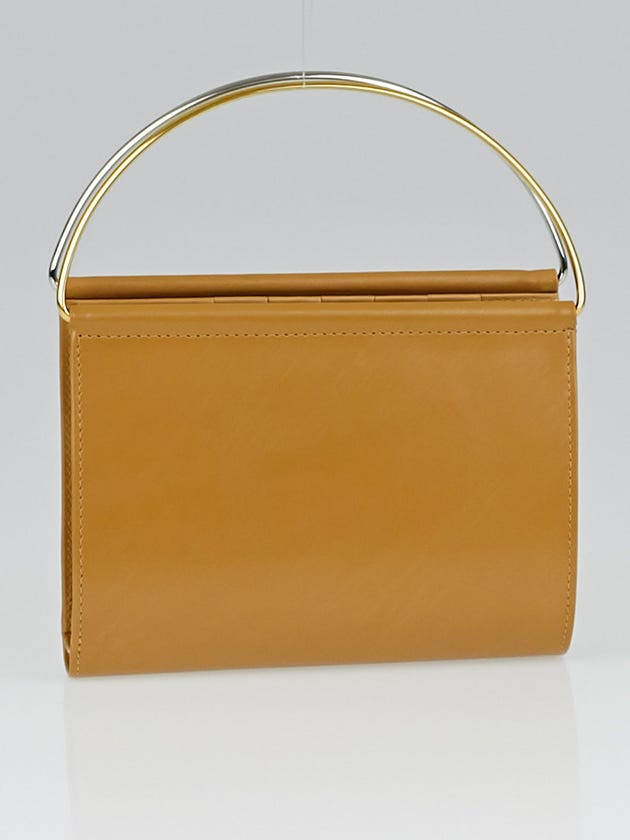 Cartier Beige Smooth Calfskin Leather Trinity Mini Wallet/Clutch Bag