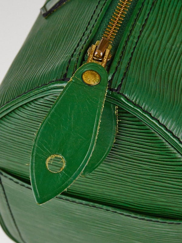 Louis Vuitton Borneo Green Epi Keepall 50 QJB0GJ10GB016