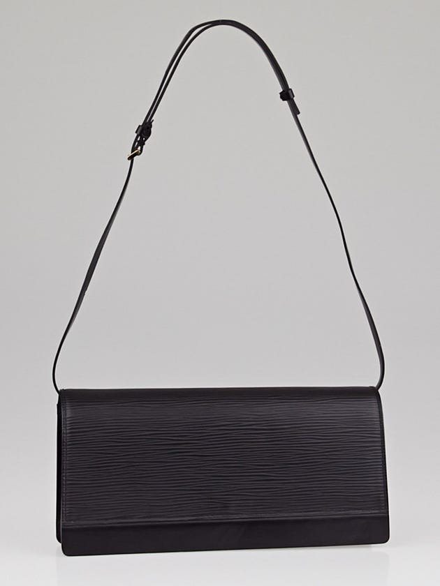 Louis Vuitton Black Epi Leather Honfleur Clutch Bag 