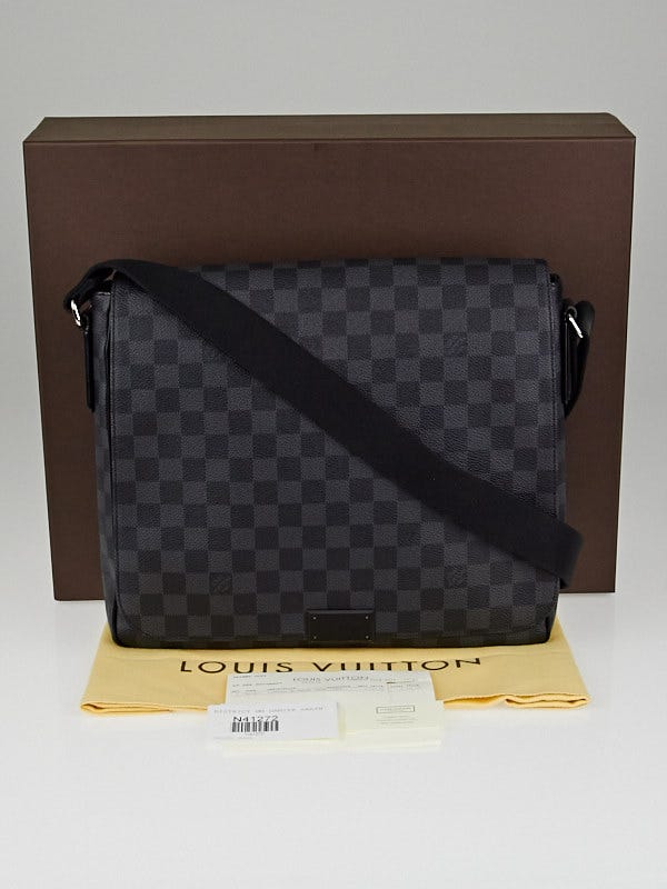 Louis Vuitton Damier Graphite District MM Messenger Bag - Yoogi's Closet