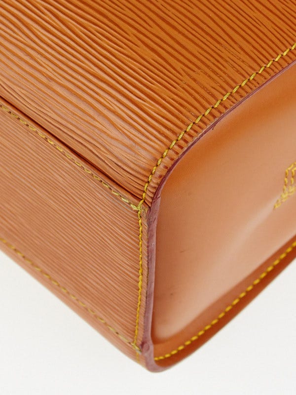 Louis Vuitton Cipango Gold Epi Leather Sorbonne Briefcase Bag