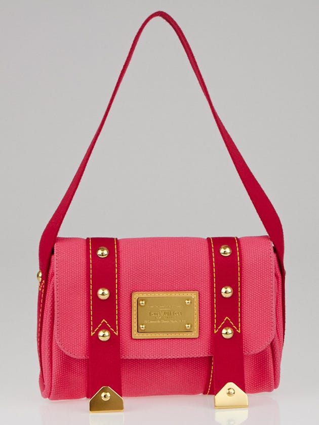 Louis Vuitton Pink Canvas Antigua Sac Rabat Bag