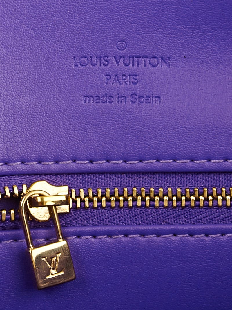 LOUIS VUITTON Monogram Vernis Houston Hand Bag Purple M91093 LV Auth nh316  Patent leather ref.460607 - Joli Closet