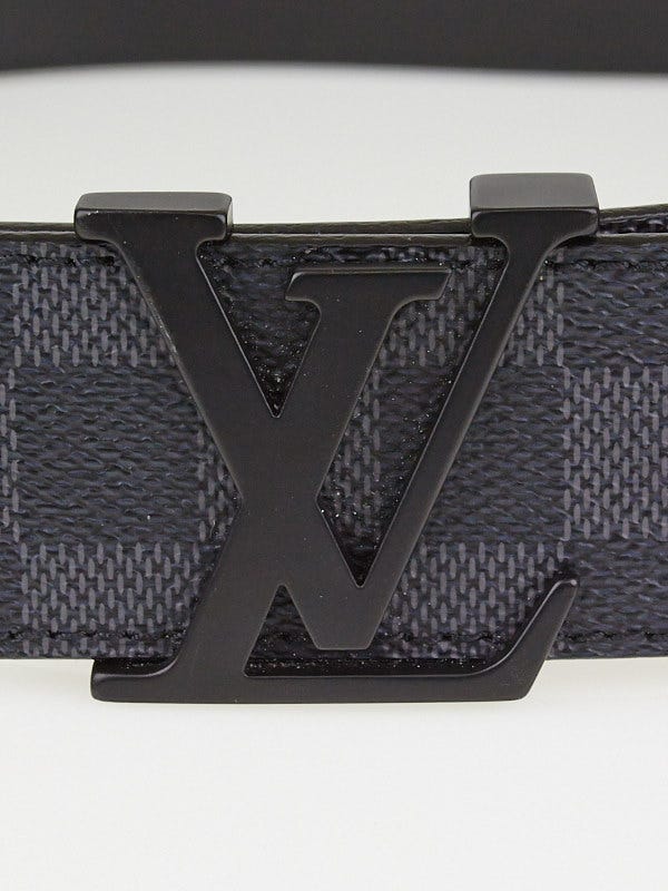 Louis Vuitton Damier Graphite Initiales Belt M9808 in 2023