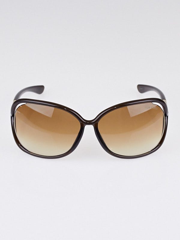 TOM FORD TF76 ブラウン Tom Ford Brown Frame Raquel Gradient Tint Sunglasses- TF 76