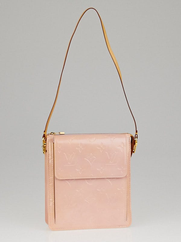 Louis Vuitton Baby Pink Monogram Vernis Mott Bag