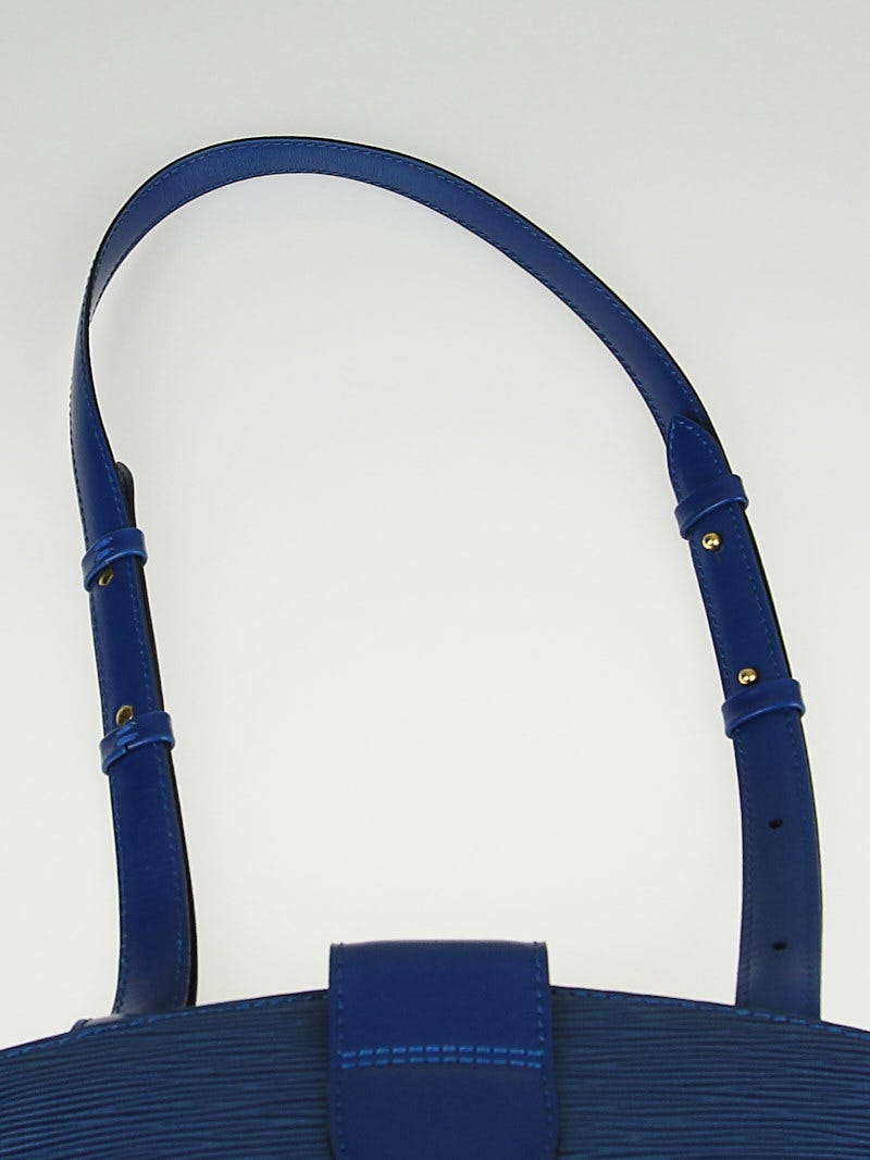 Louis Vuitton Blue Epi Toledo Nice Vanity Case with Strap 860761